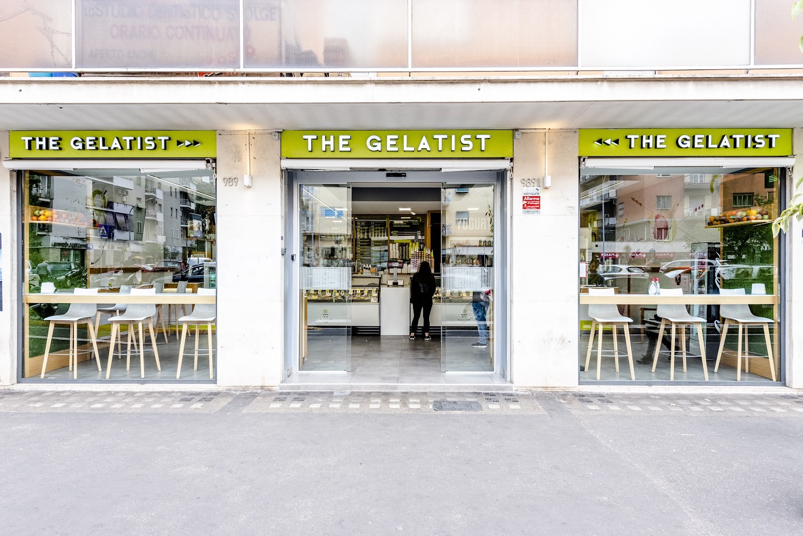 The Gelatist Tuscolana: the place