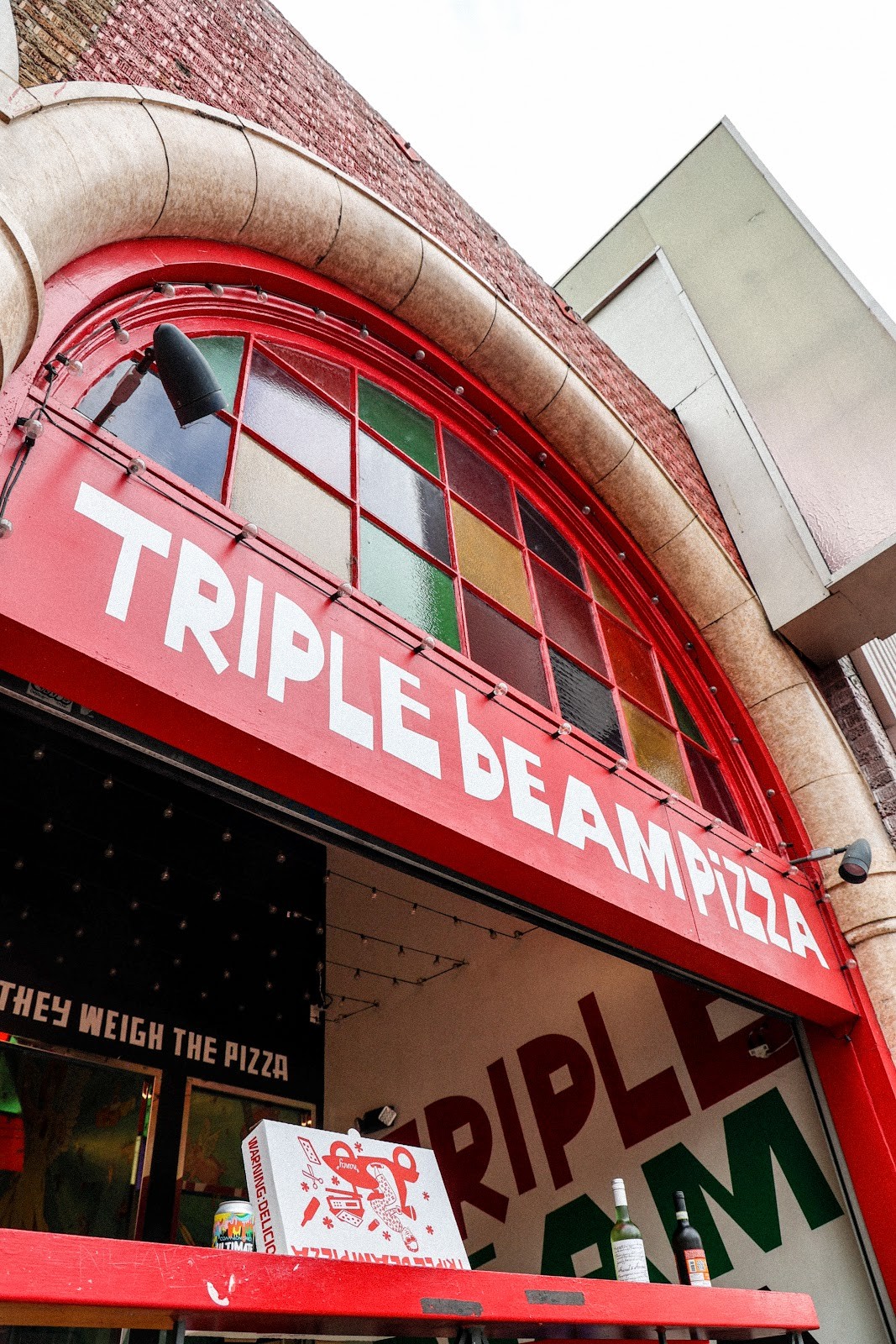 Triple Beam Pizza: the place