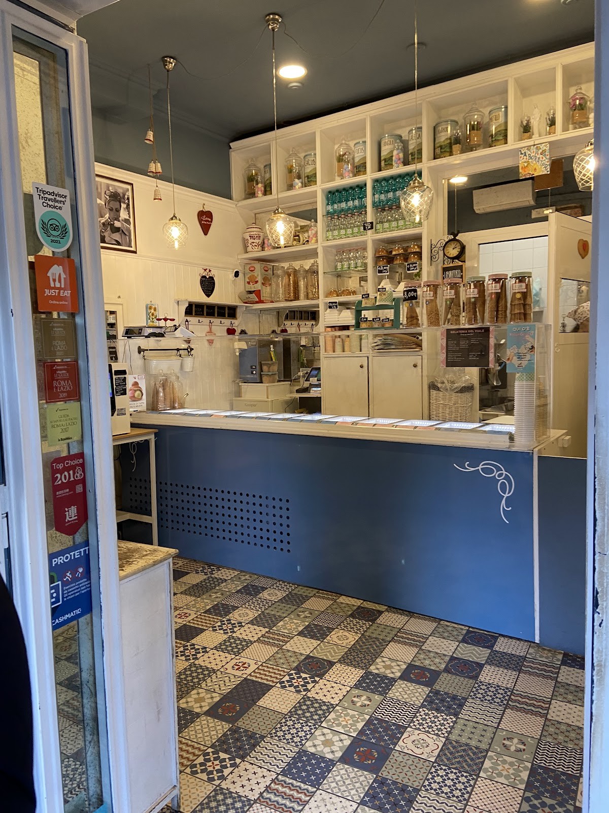 Gelateria del Viale: the place