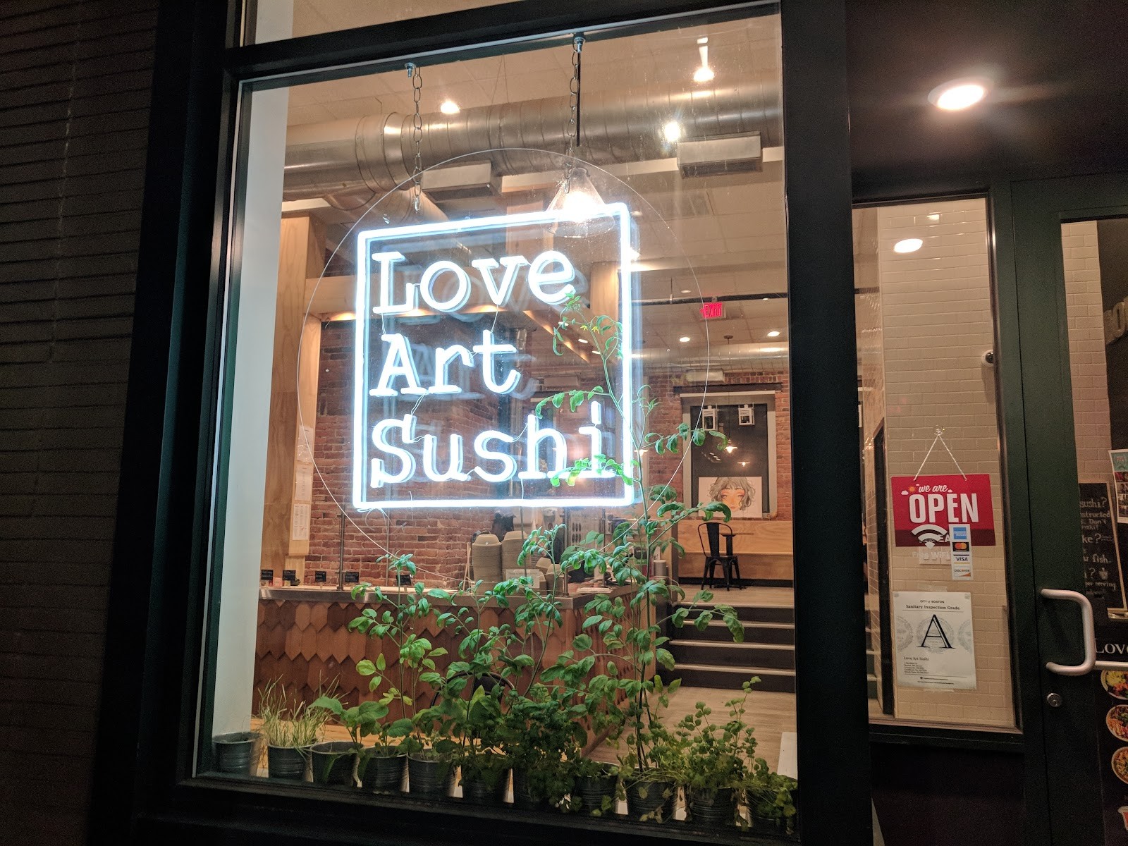 Love Art Sushi Fenway: the place
