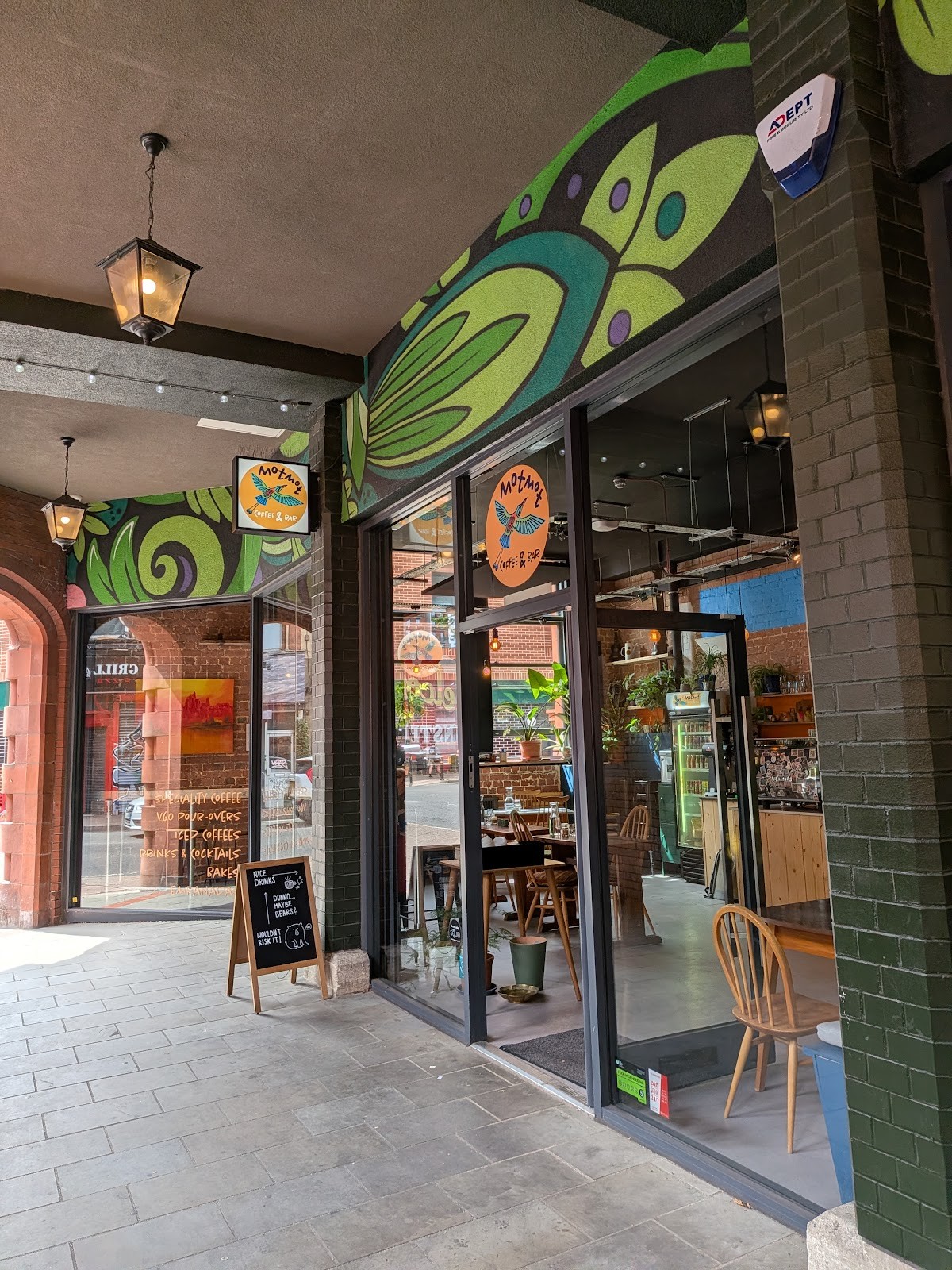 Motmot Coffee & Bar: the place