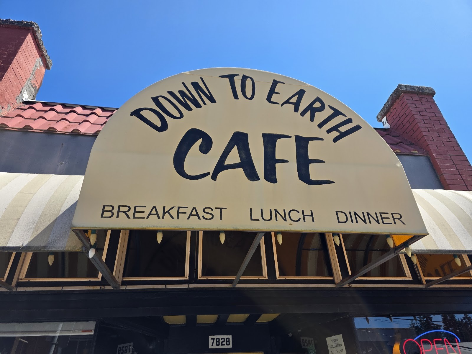 Down to Earth Cafe: the place
