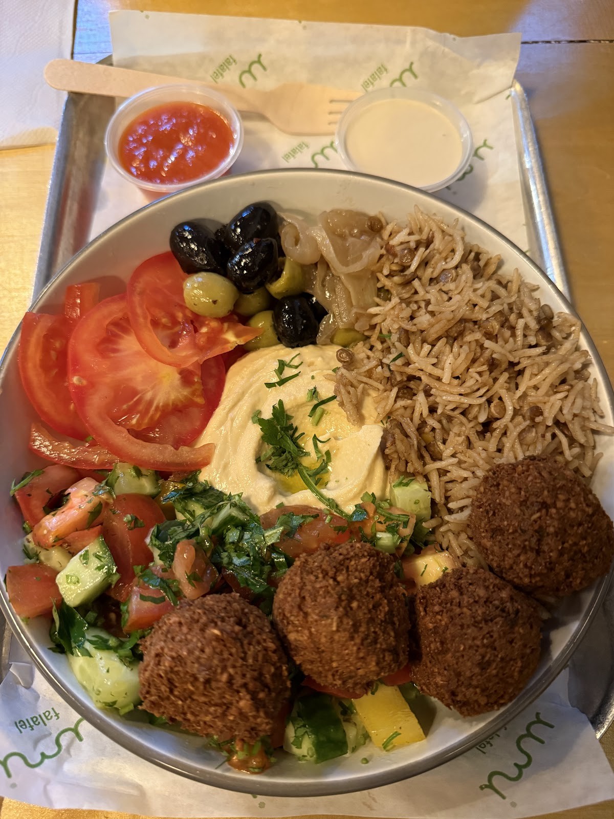 Umi Falafel - George's Street Arcade - Dublin 2: food & drinks