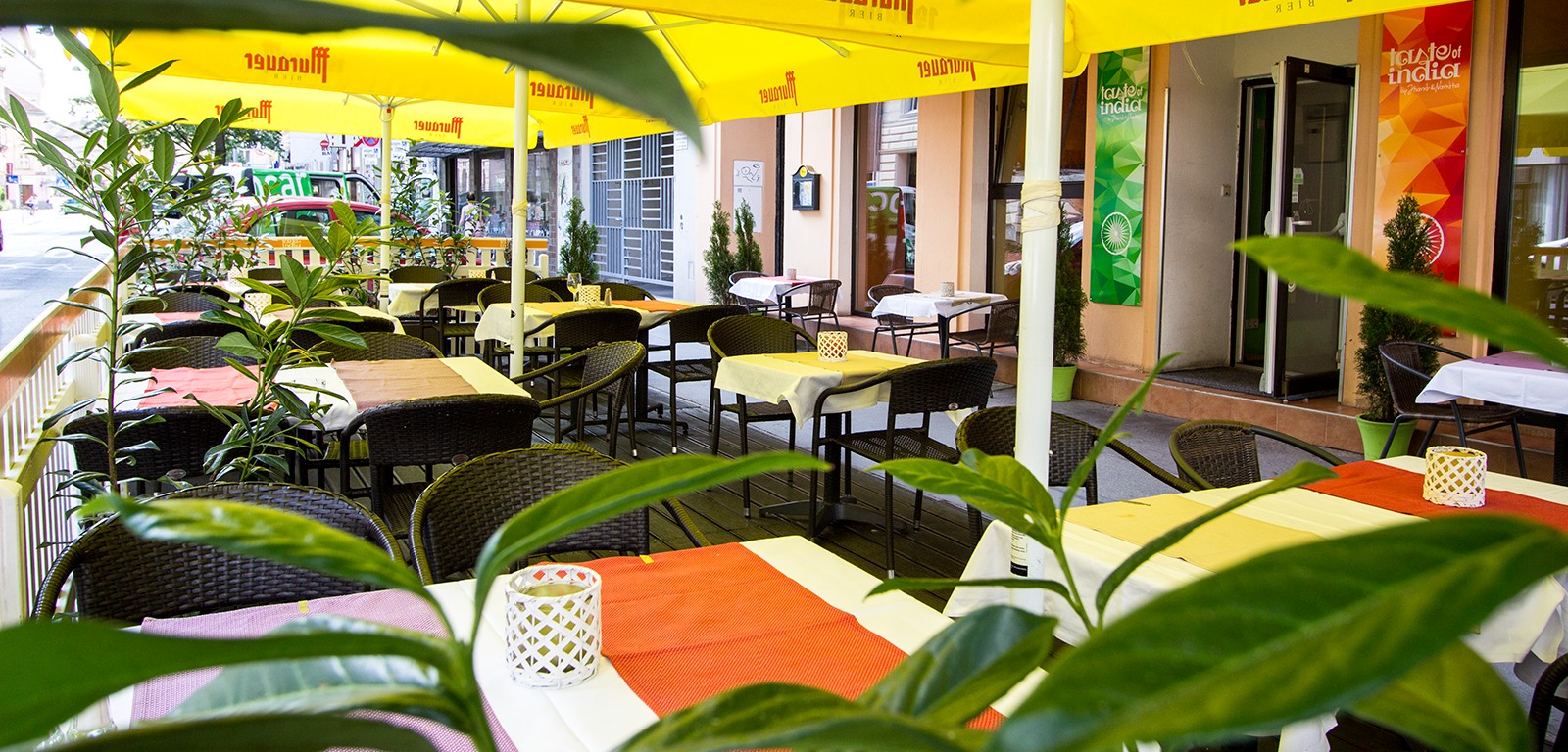 Taste of India Margaretenstraße: the place