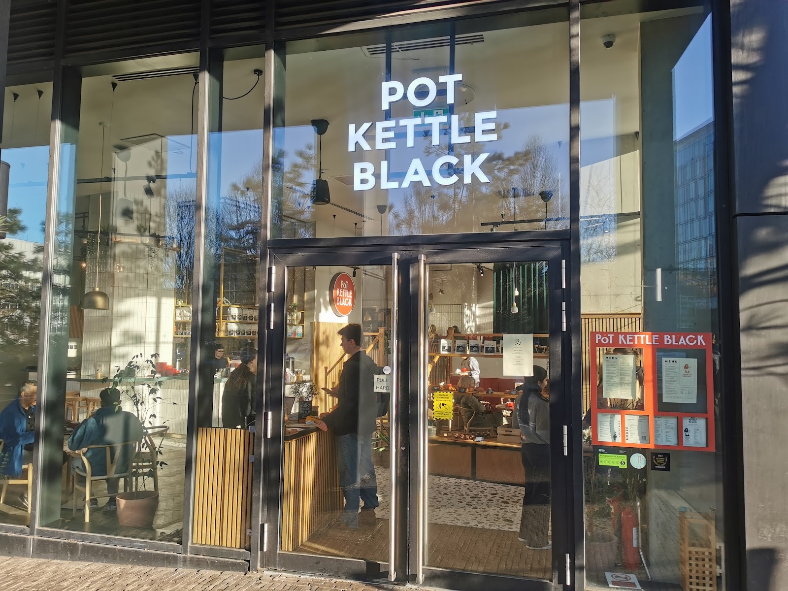 POT KETTLE BLACK Angel Gardens Manchester: the place