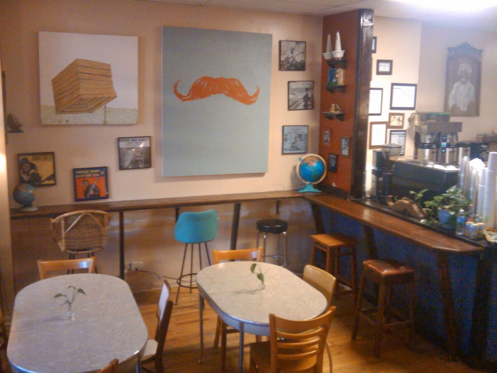 Cafe Mustache: the place