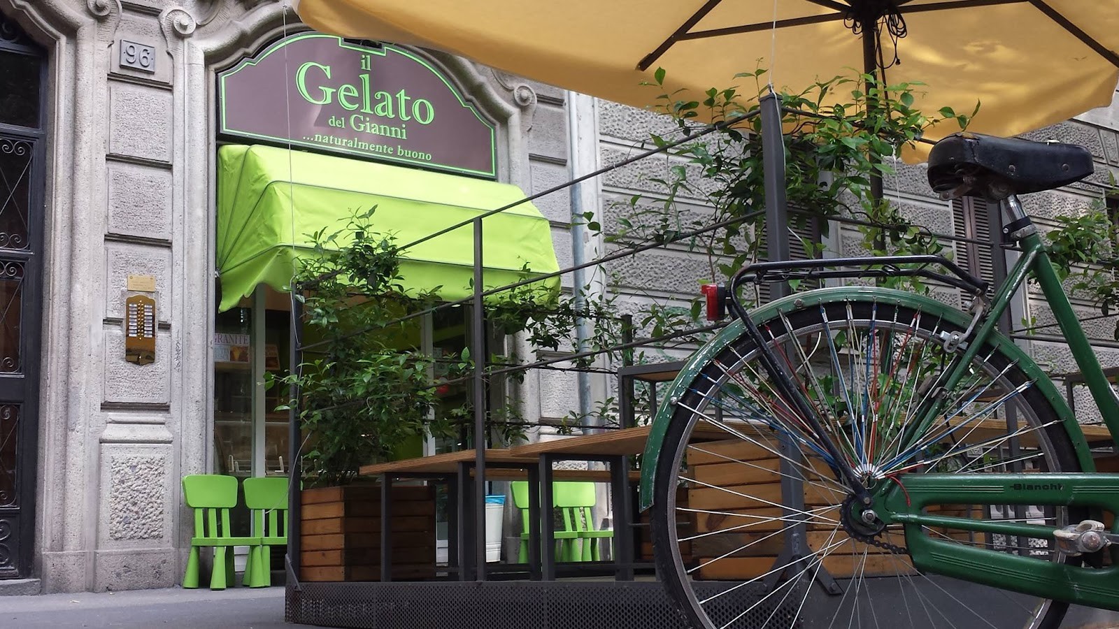 The ice cream Gianni: the place
