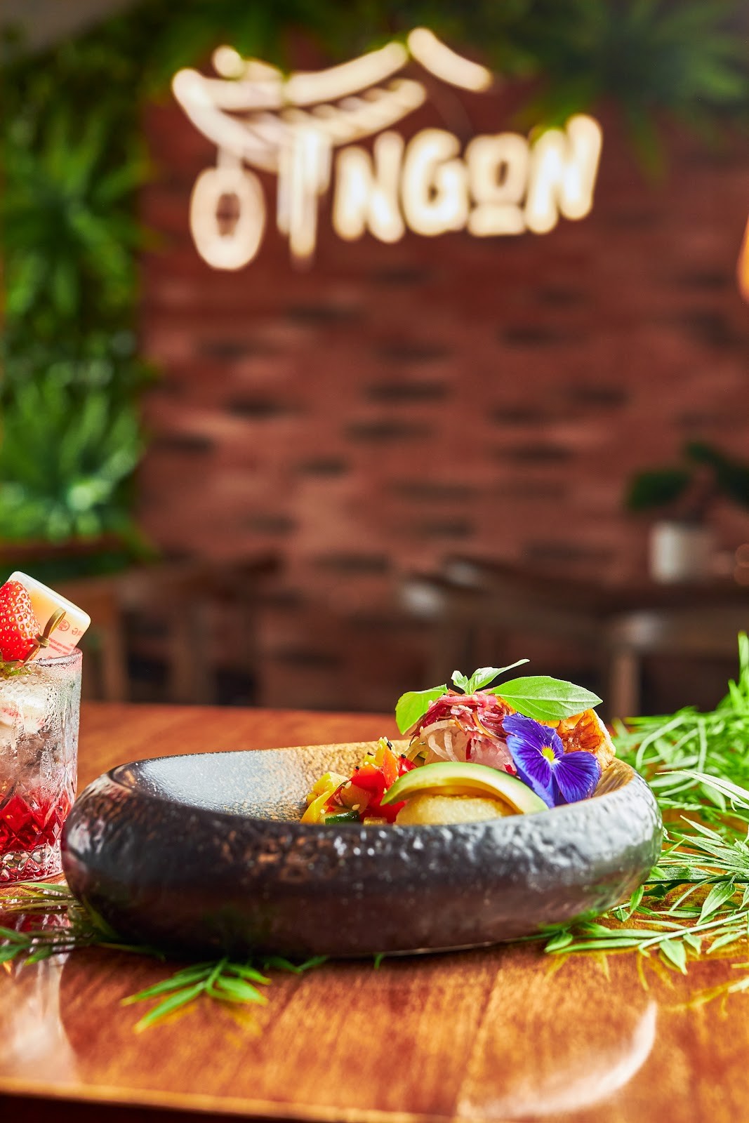 Ngon Veggie: food & drinks