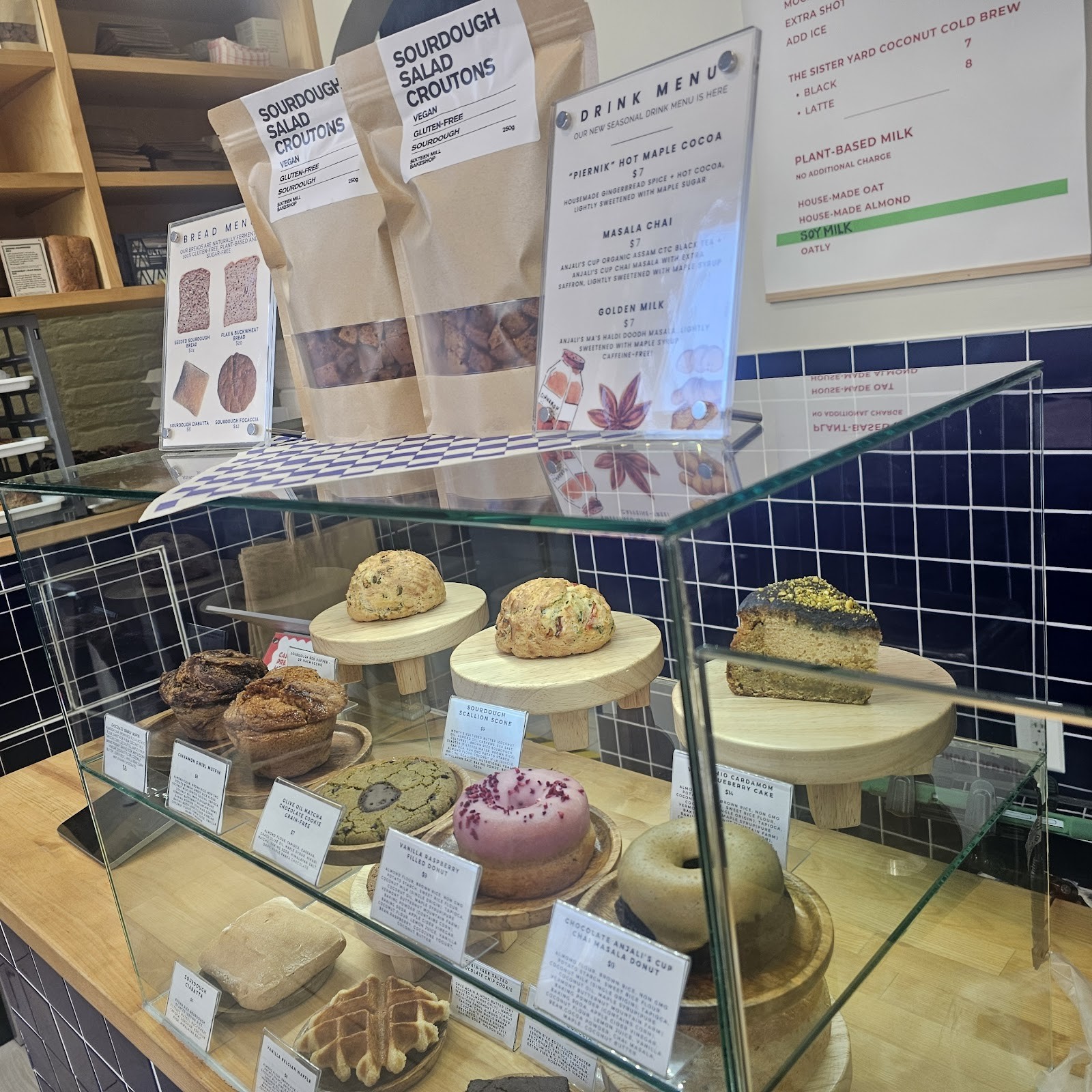 Sixteen Mill Bakeshop (window service): the place
