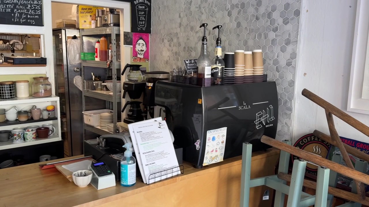 Bobby's Sandwich Bar and Coffee House.: the place
