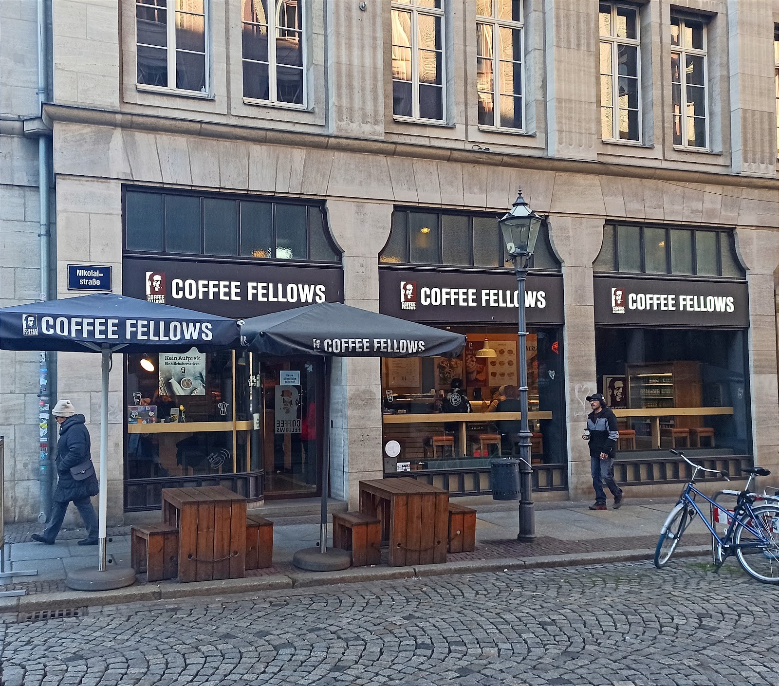 Coffee Fellows - Nikolaistraße: the place