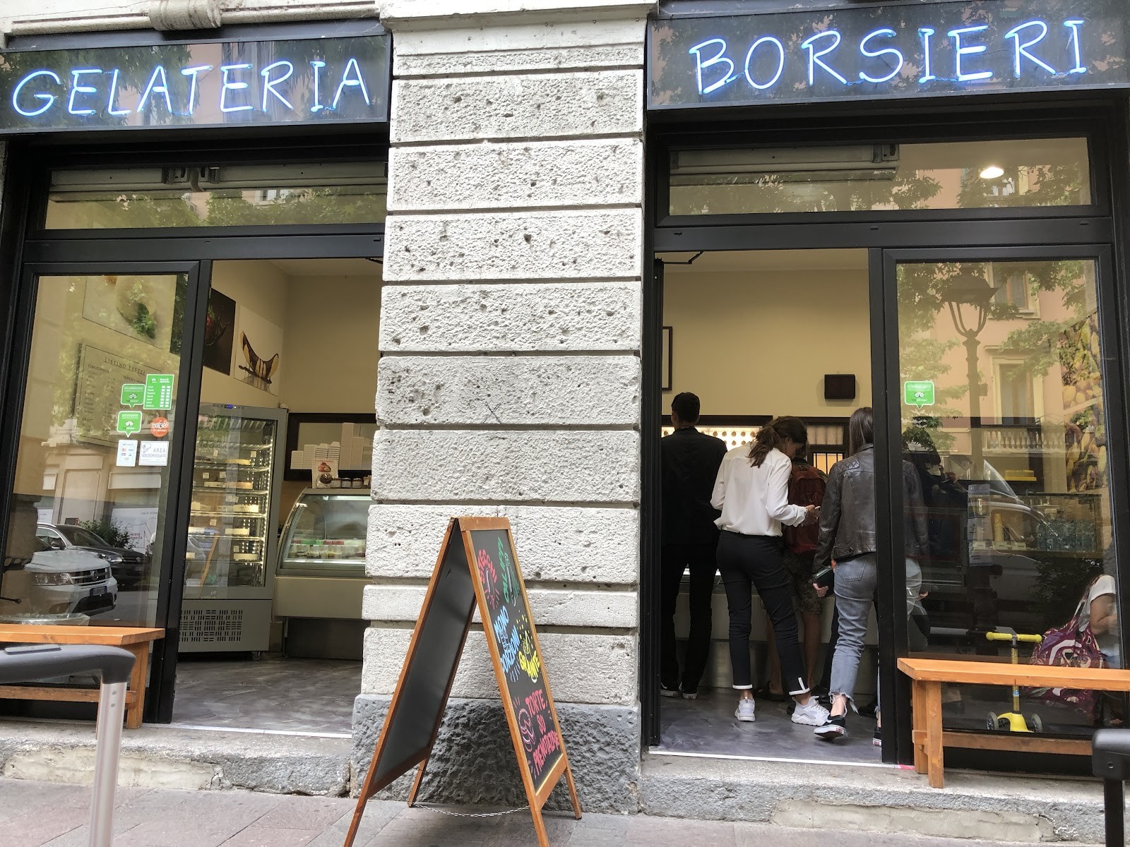 Gelateria Borsieri: the place