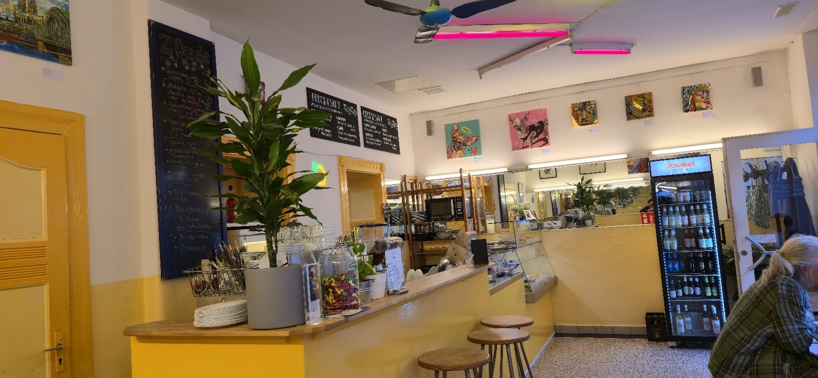 Café Zikade: the place