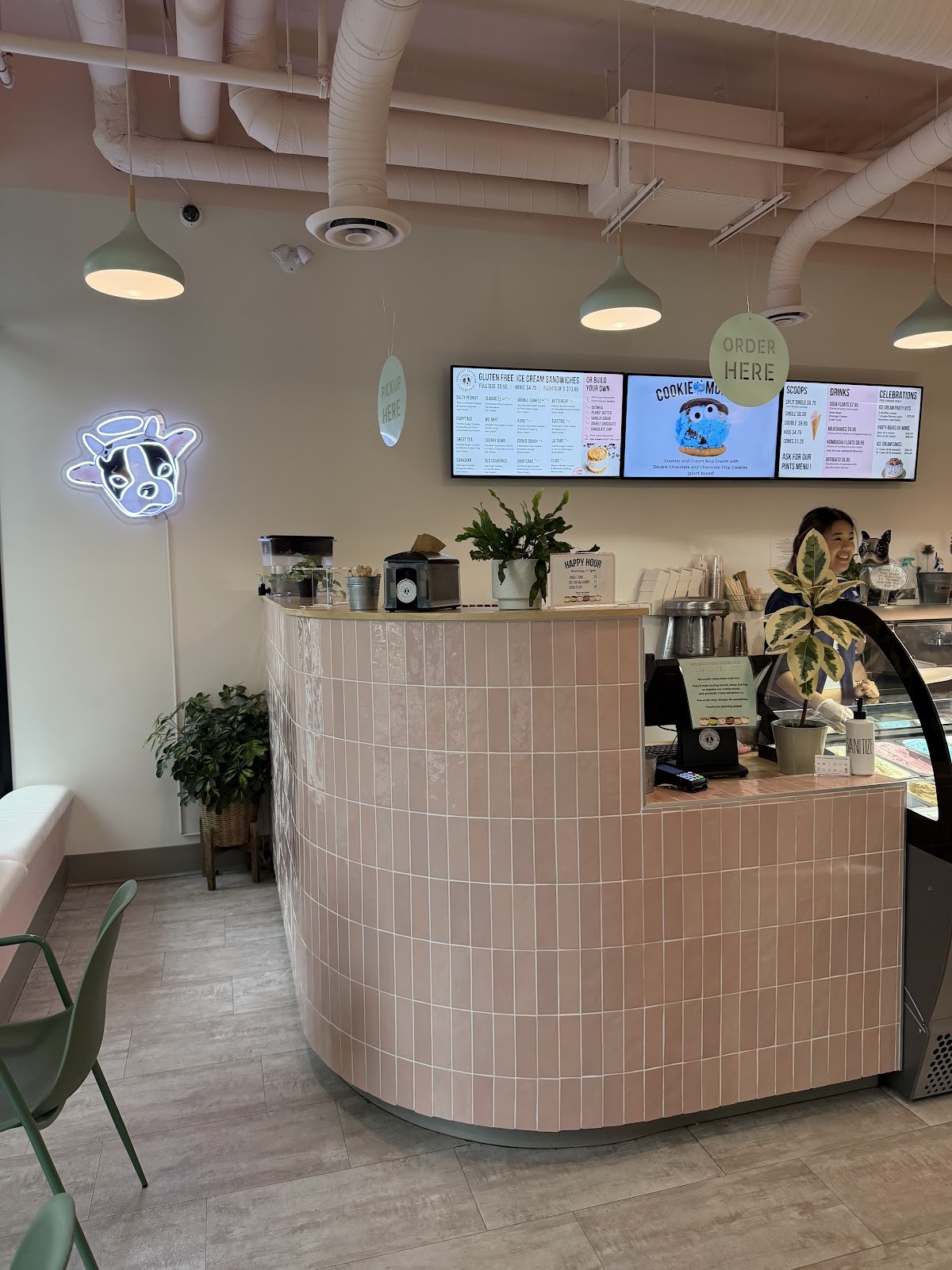 Innocent Ice Cream Parlour: the place