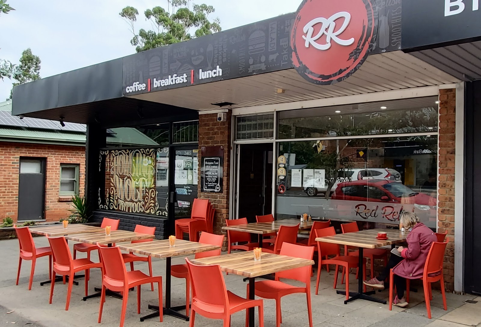 Red Relish Cafe: the place