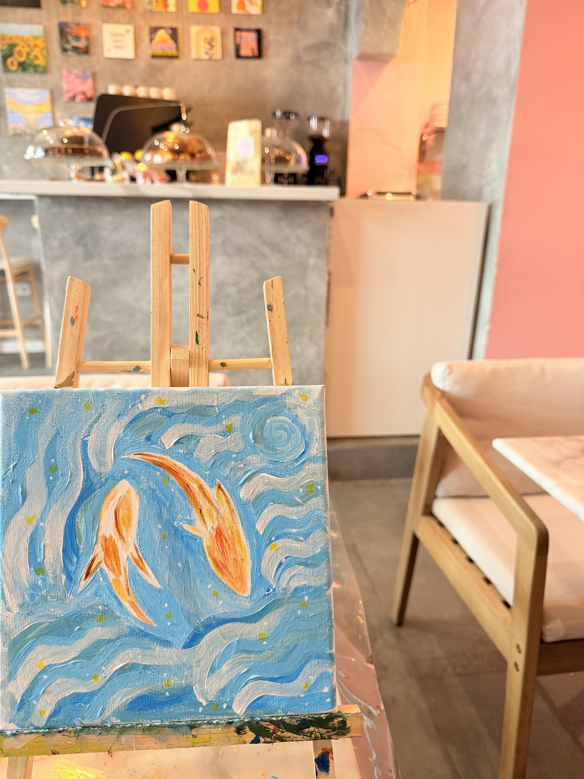 Nucha Coffee art: the place