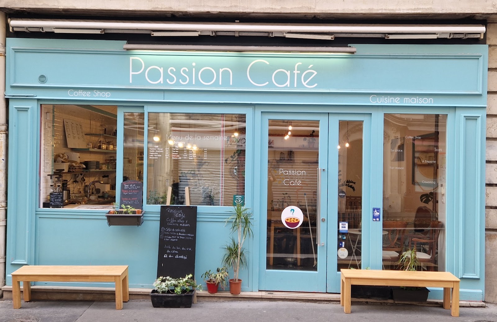 Passion Café: the place