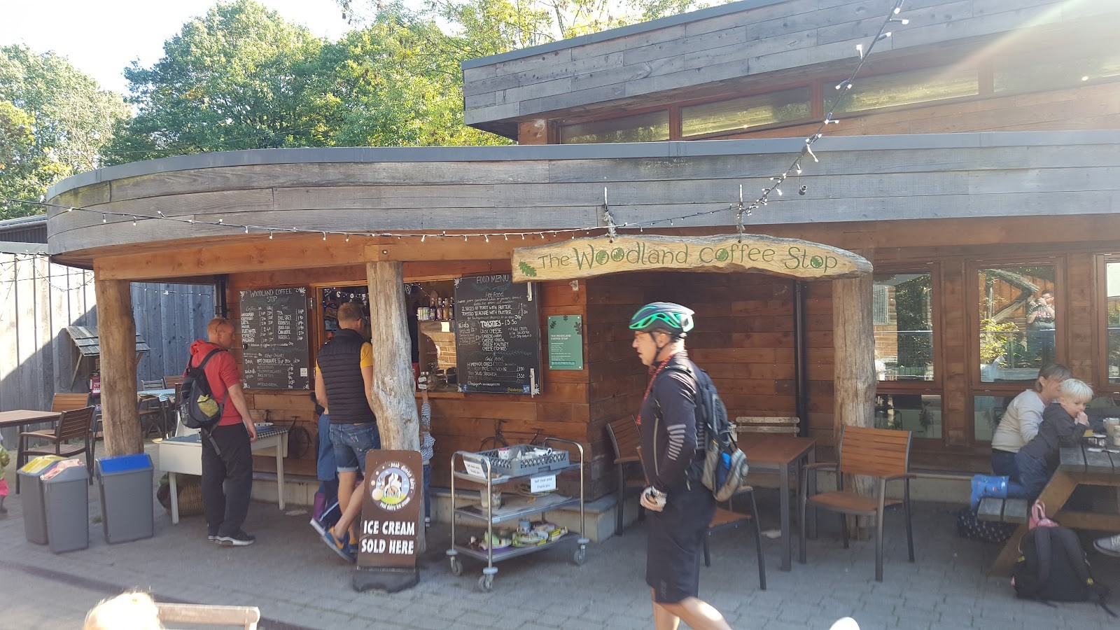 The Woodland Coffee Stop: the place