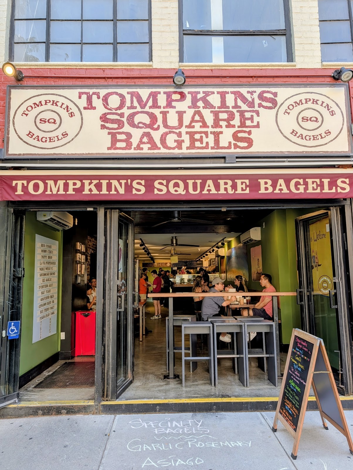 Tompkins Square Bagels | East Village Bagels: the place