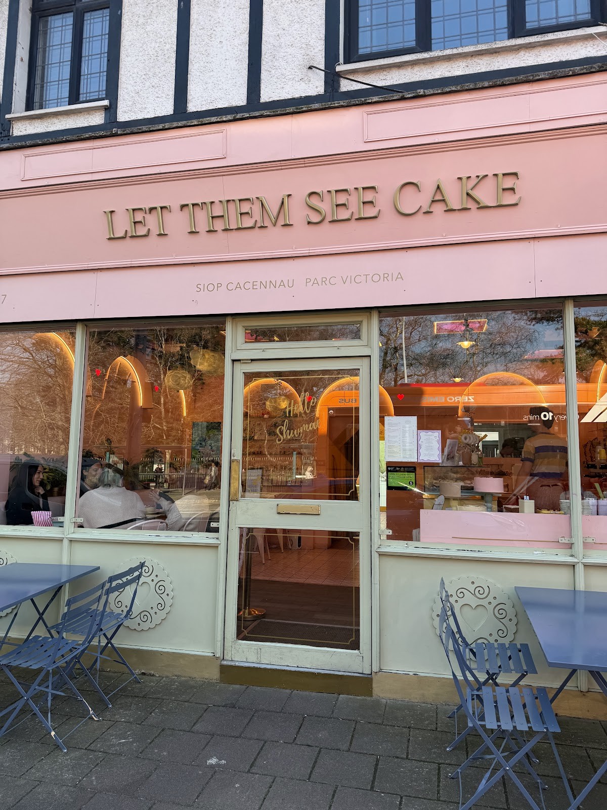 Let Them See Cake: the place