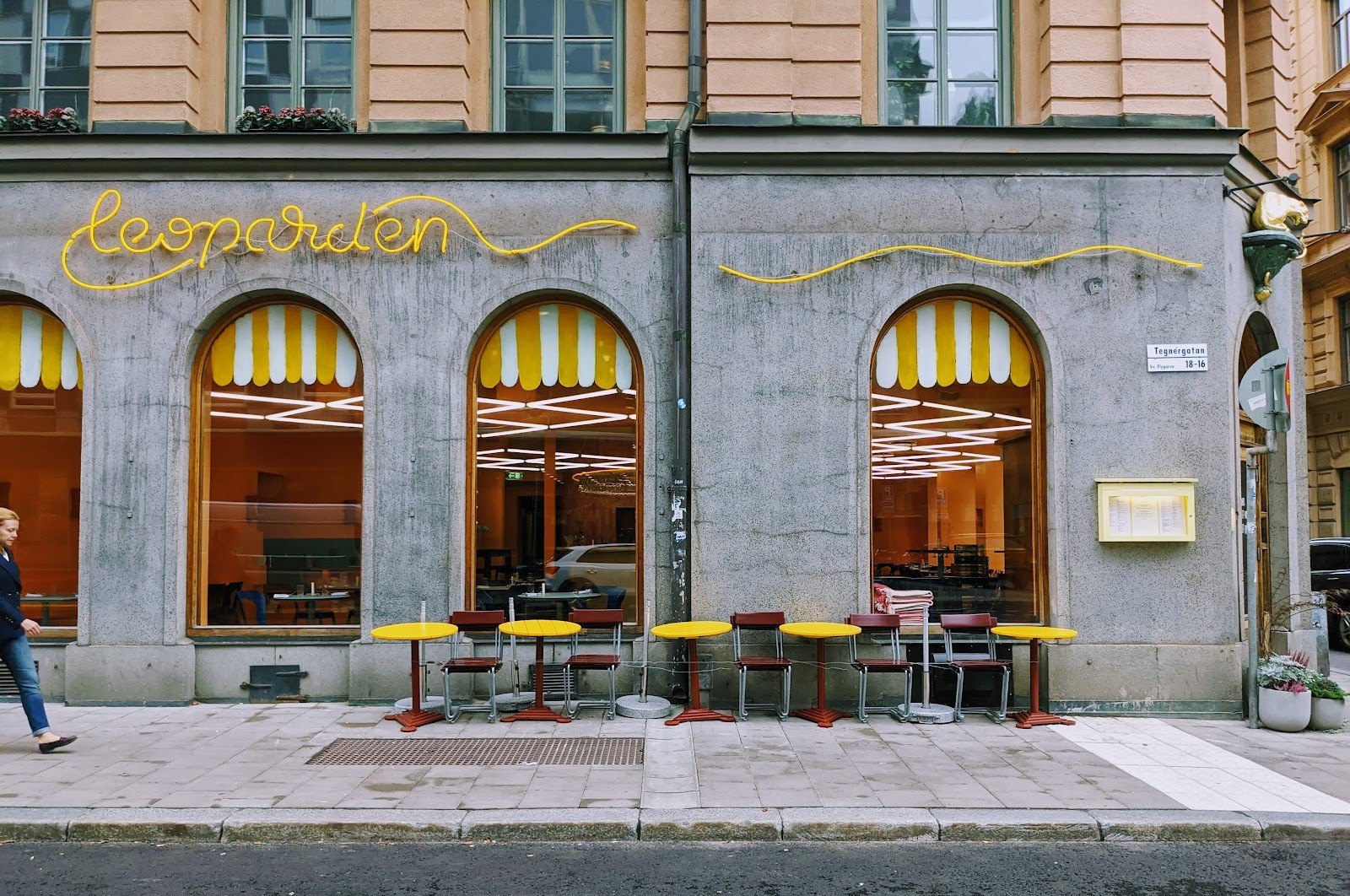 Bistro Leoparden: the place
