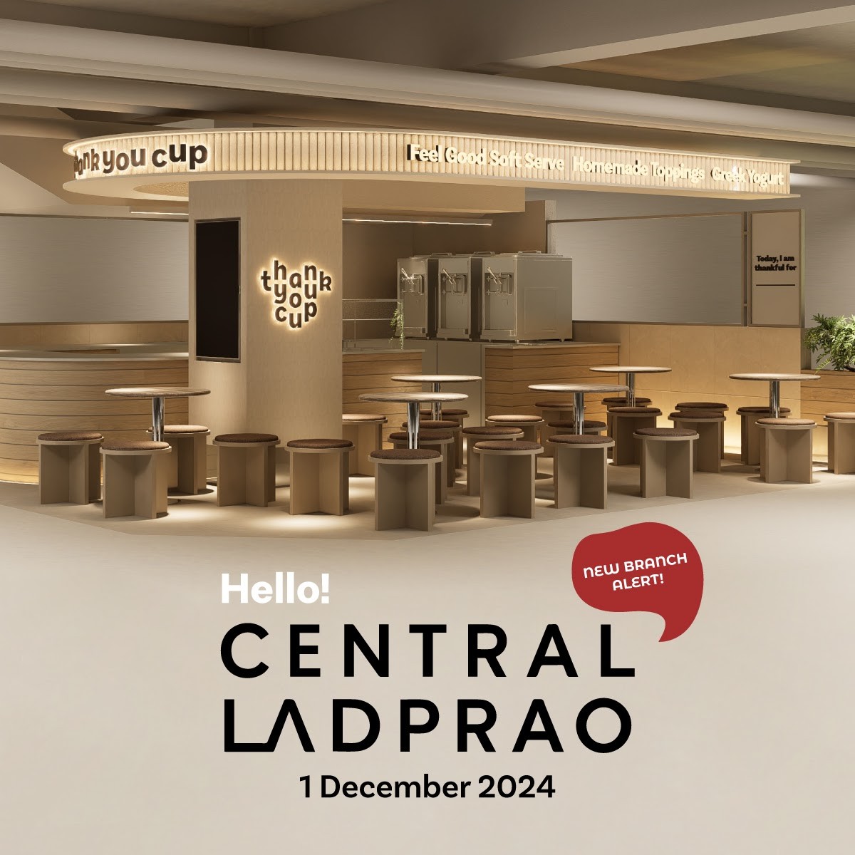 Thank You Cup - Ladprao: the place