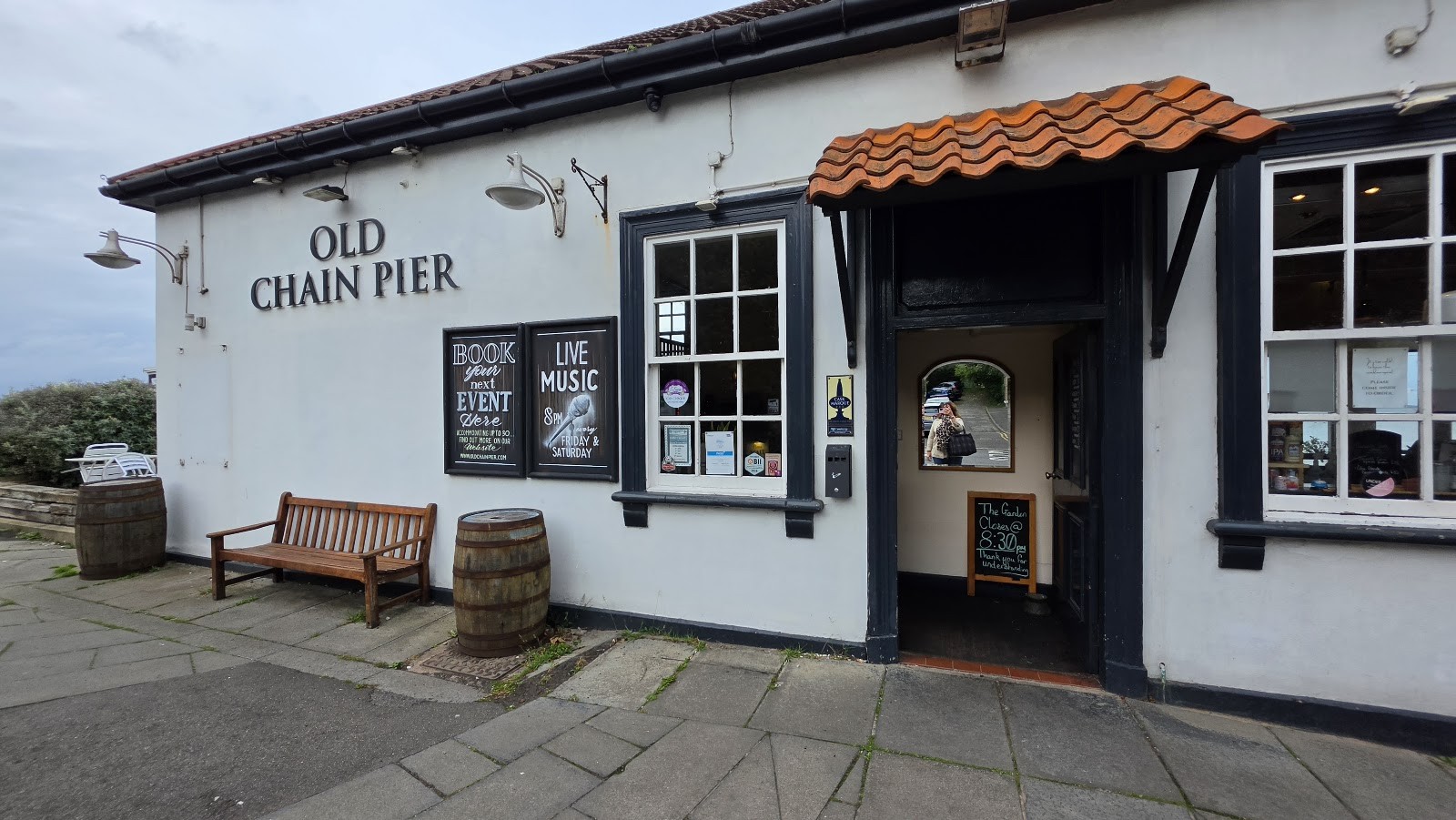 Old Chain Pier: the place