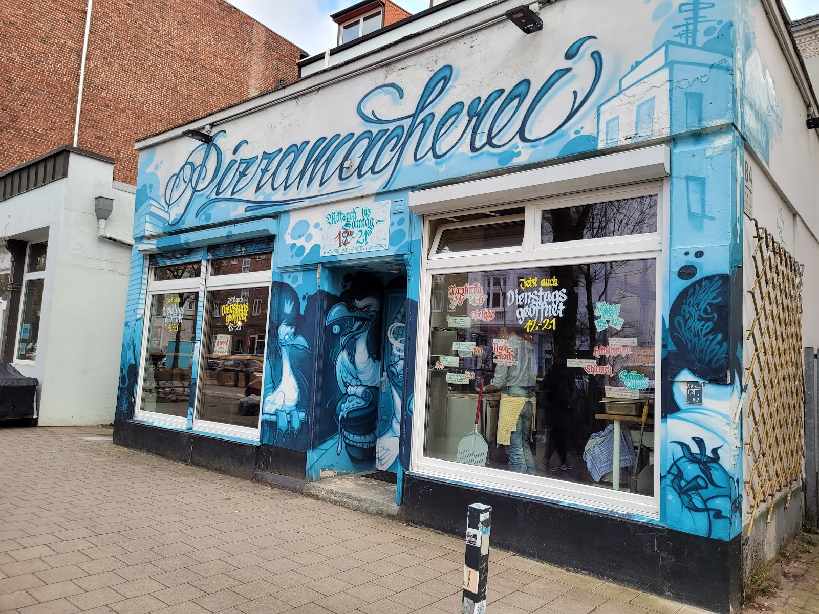 Pizzamacherei: the place