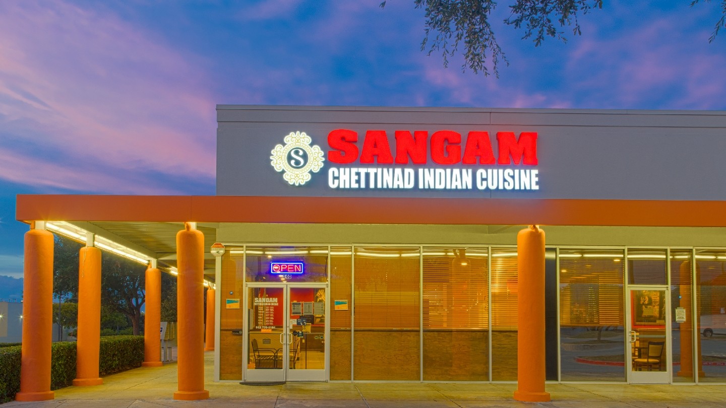 Sangam Chettinad Indian Cuisine: the place