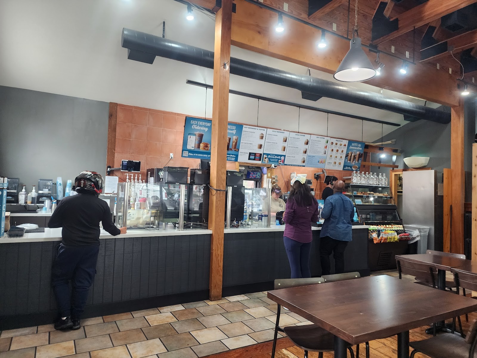Caribou Coffee: the place