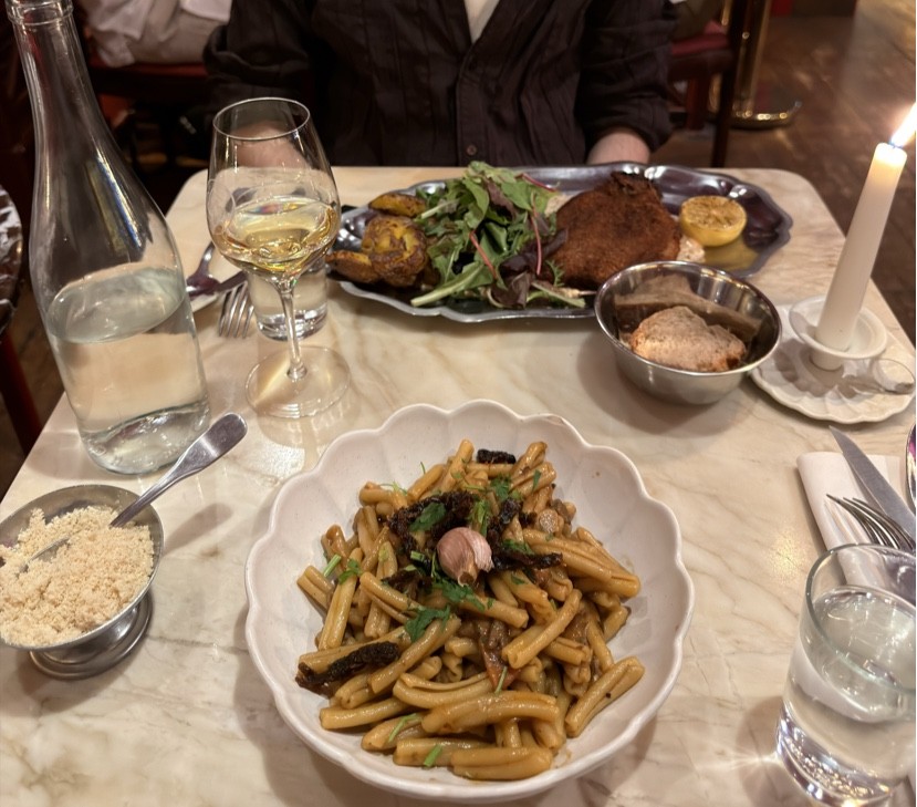 Daimant Saint-Honoré: food & drinks