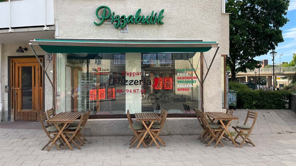Peppar Pizza Hökarängen: the place