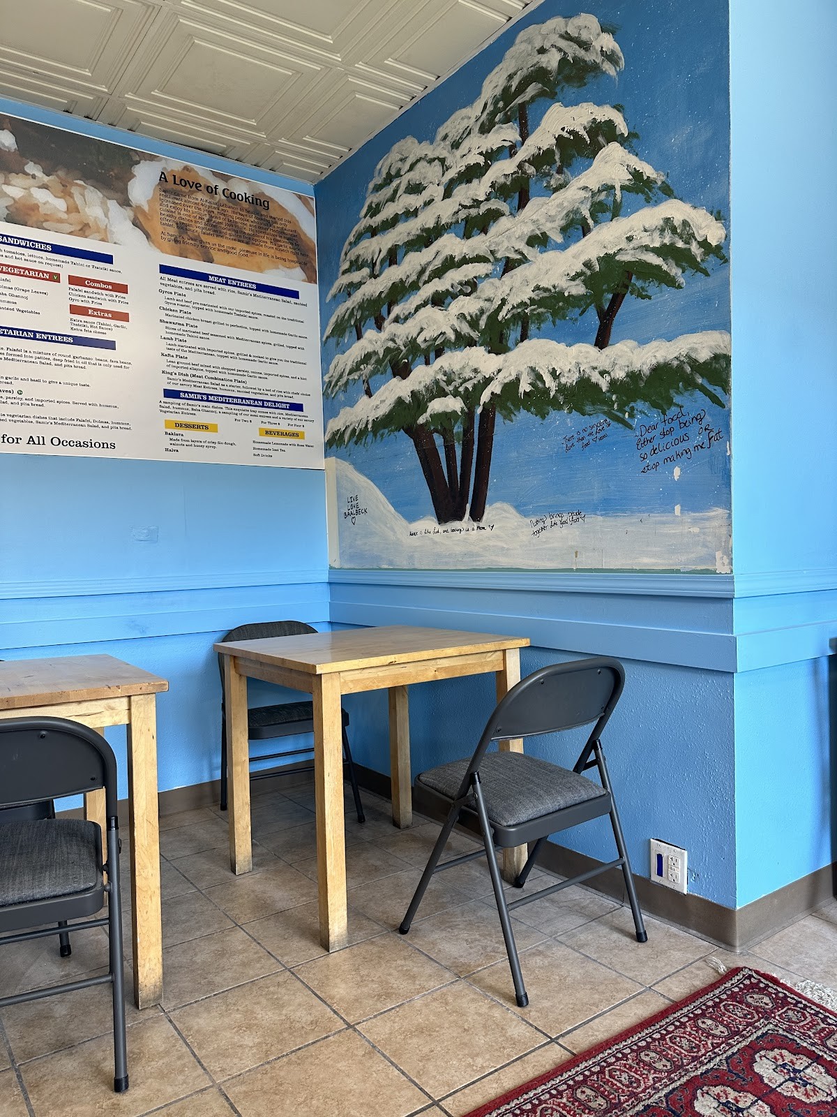 Samir's Mediterranean Grill: the place