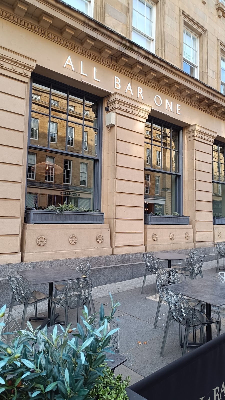 All Bar One: the place