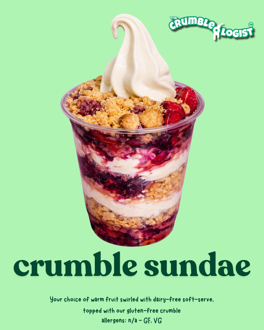 The Crumbleologist ltd: food & drinks