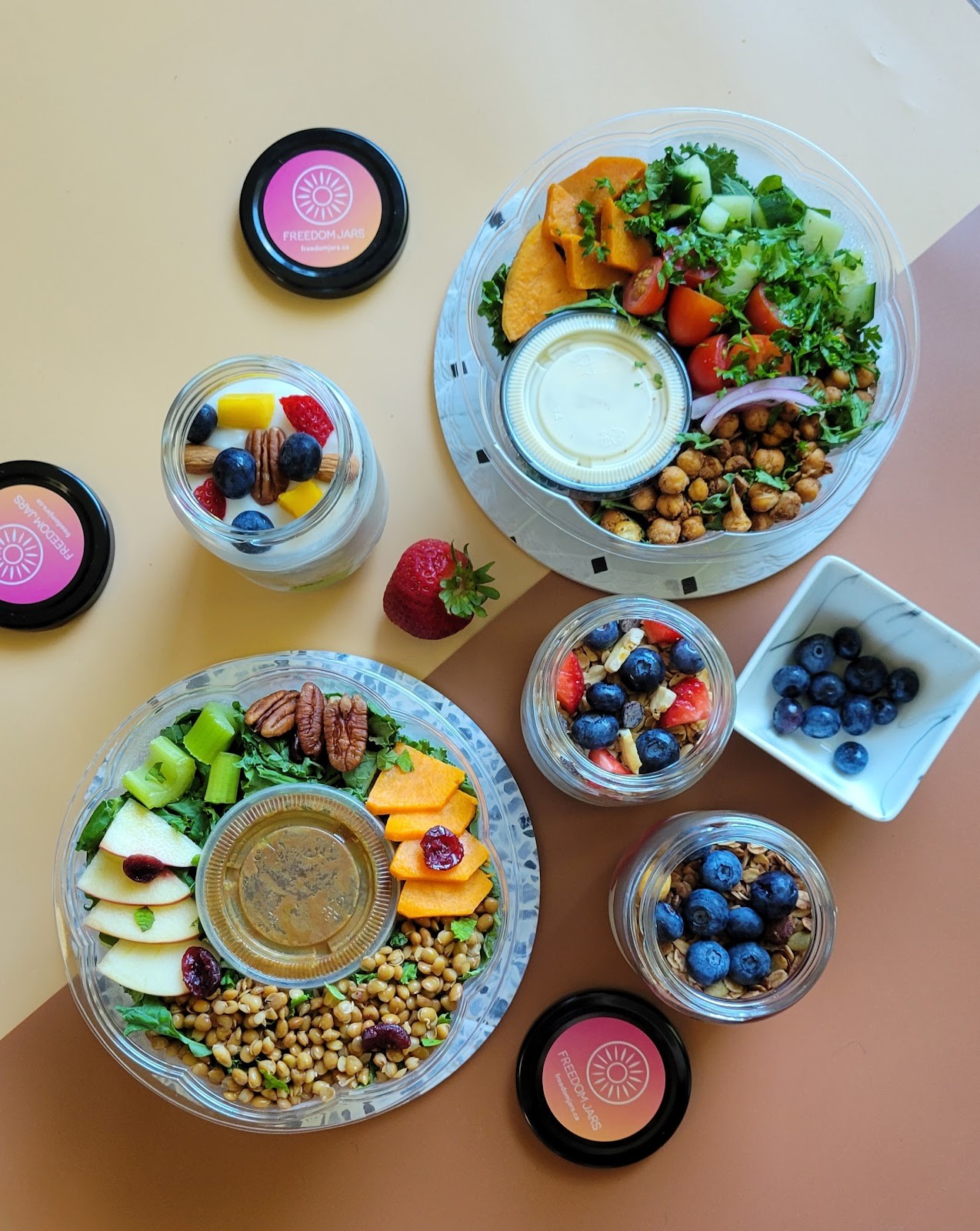 Freedom Jars: food & drinks