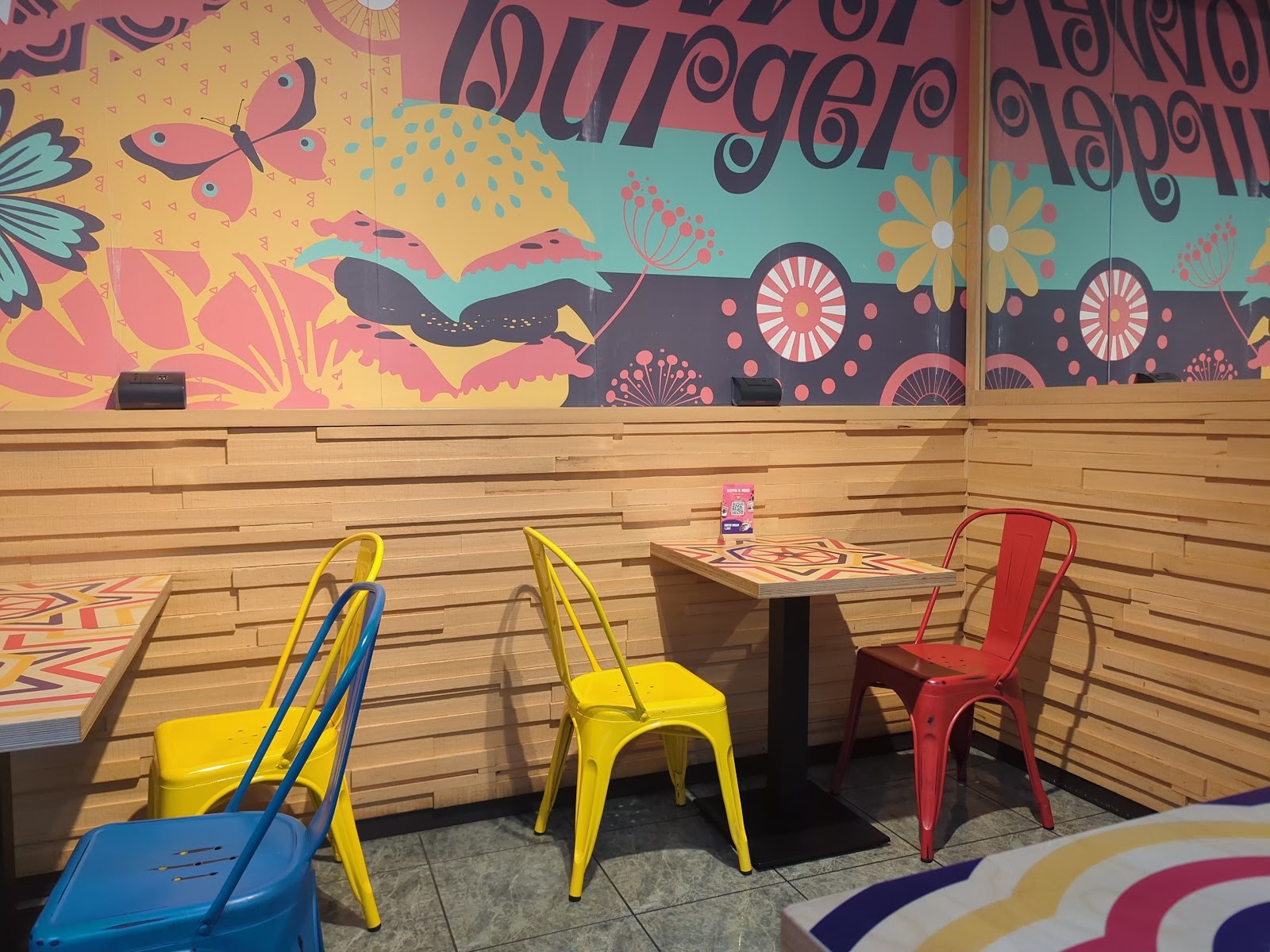 Flower Burger: the place