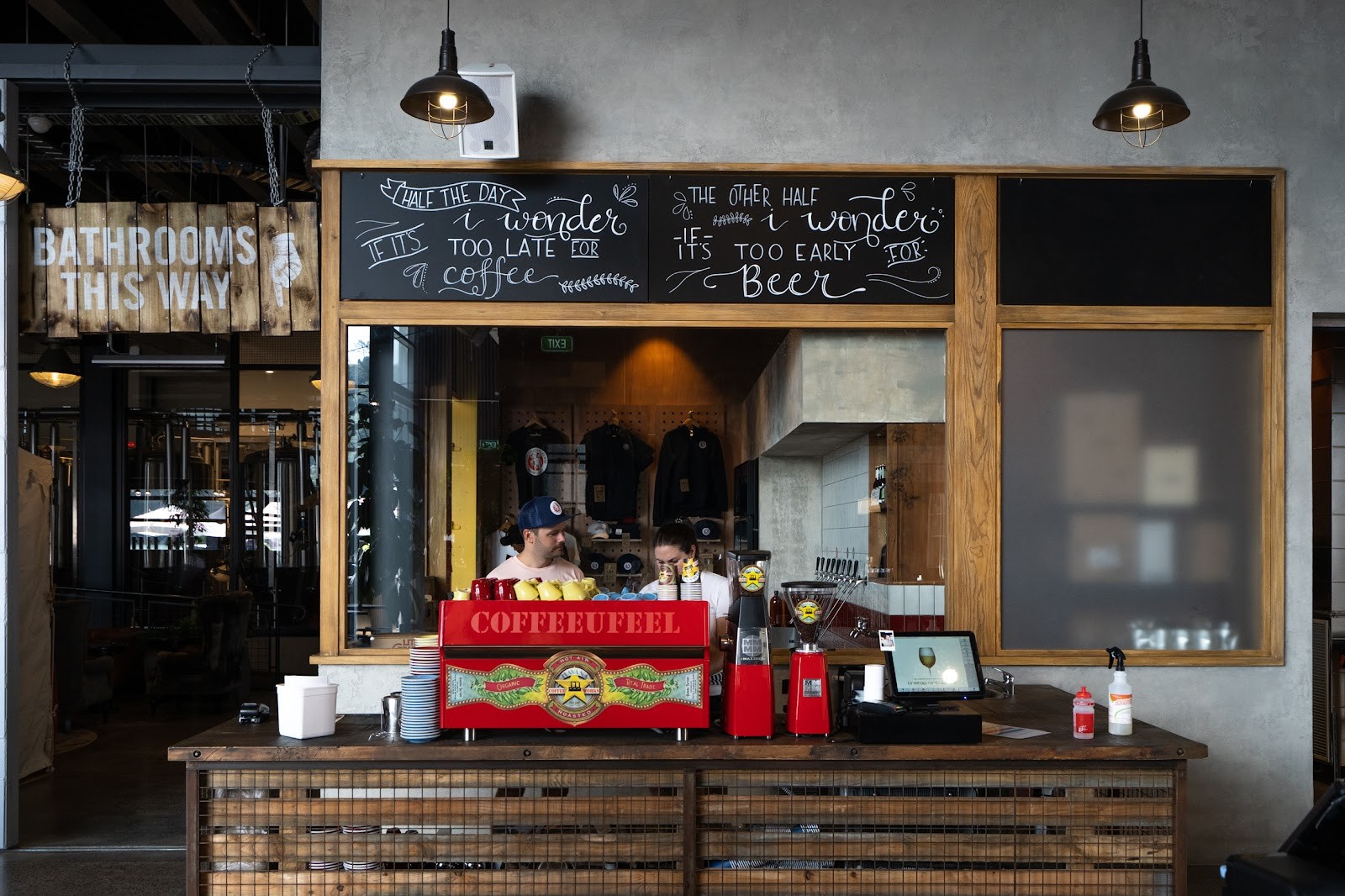 Little Creatures Brewing: the place