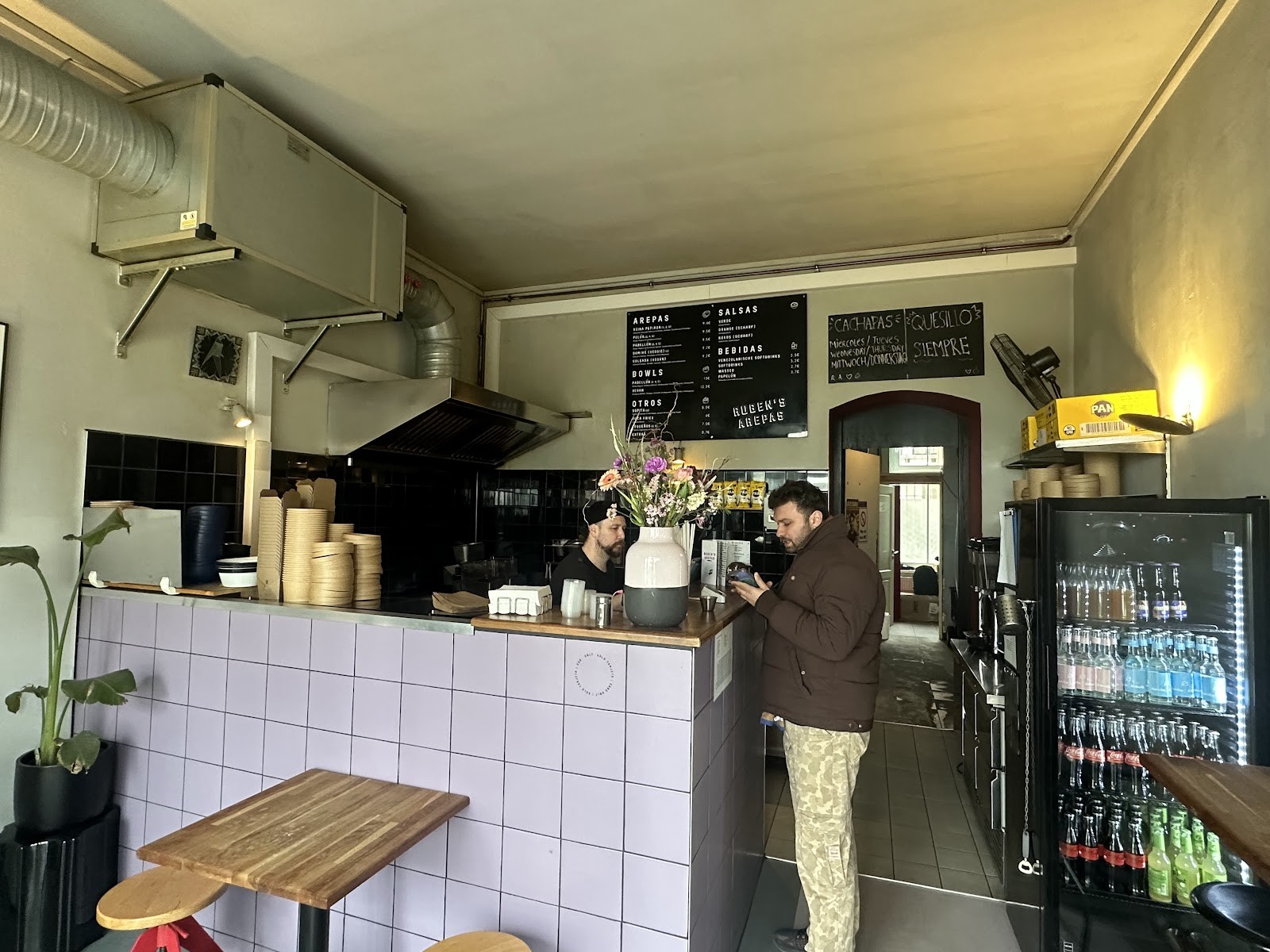 Rubens Arepas: the place