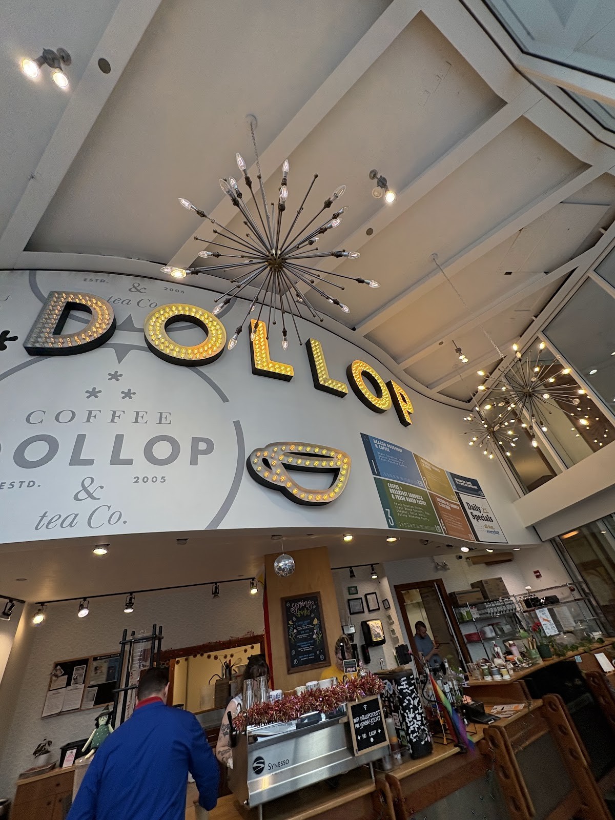 Dollop Coffee Co.: the place