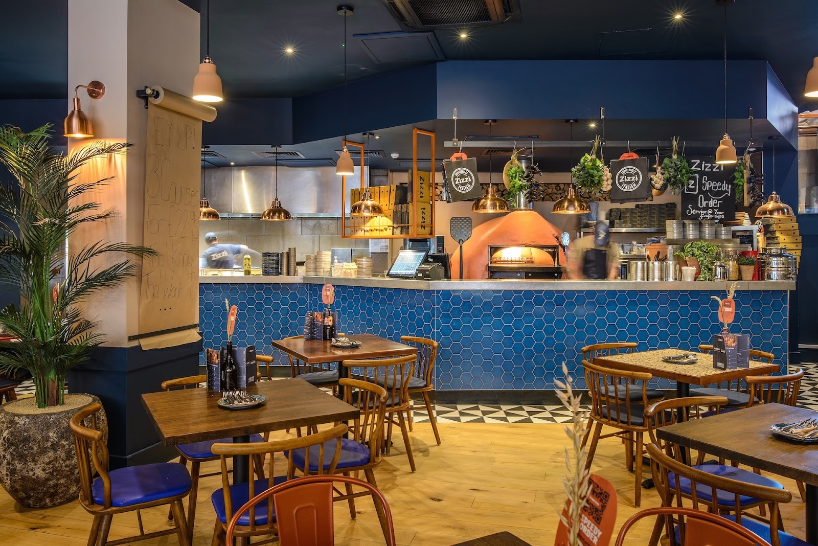Zizzi - Sheffield Leopold Square: the place
