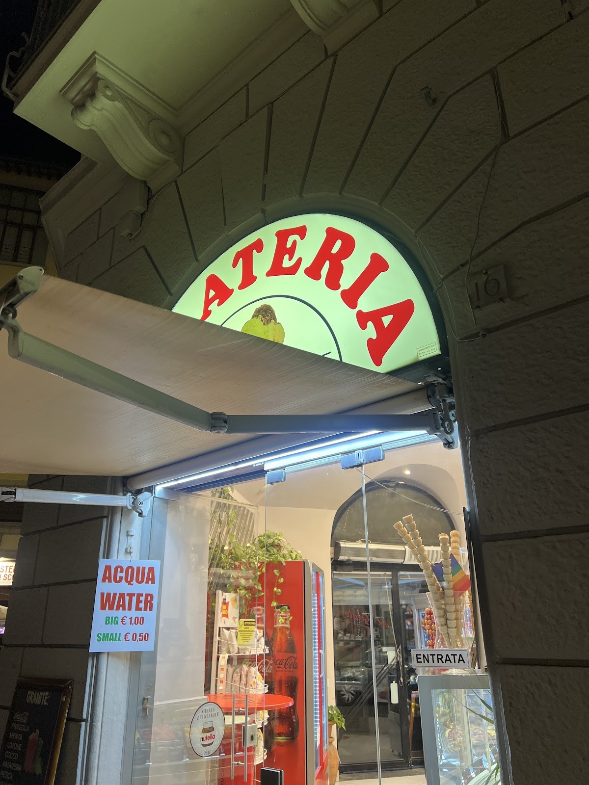 Gelateria Santa Maria novella: the place