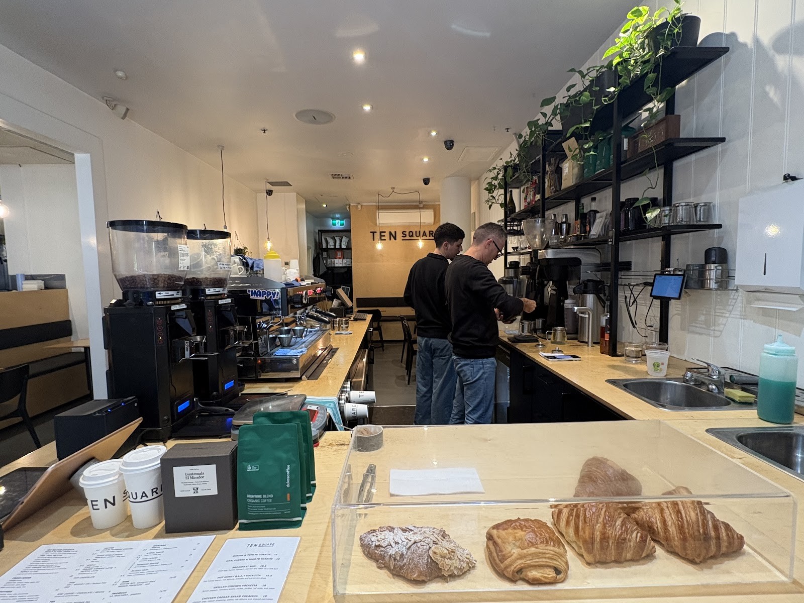 Ten Square Cafe: the place