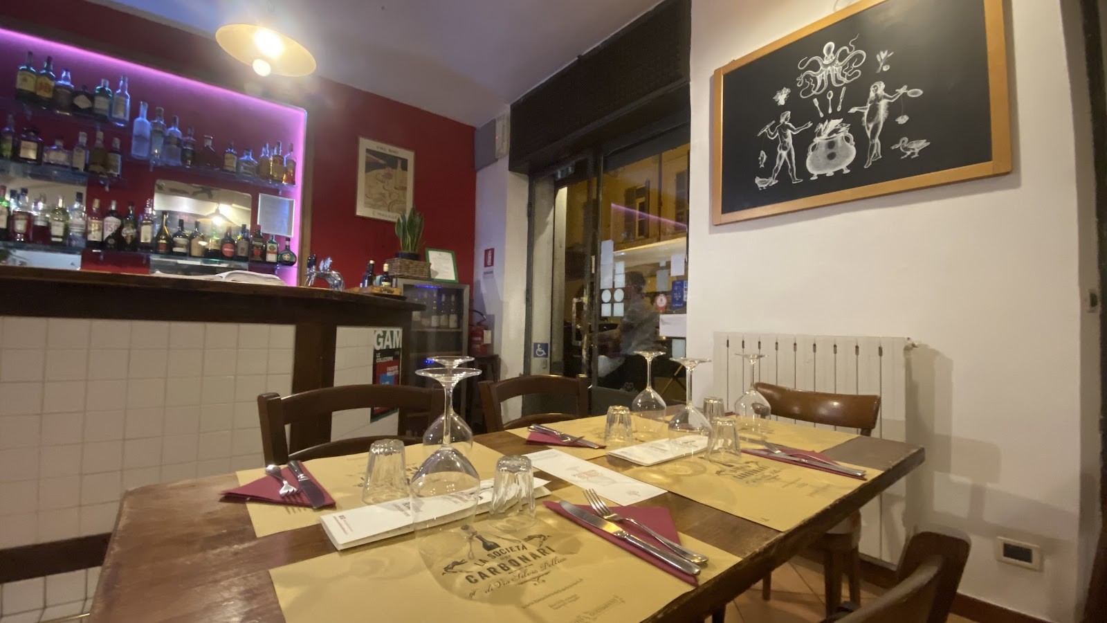 La Società dei Carbonari: the place