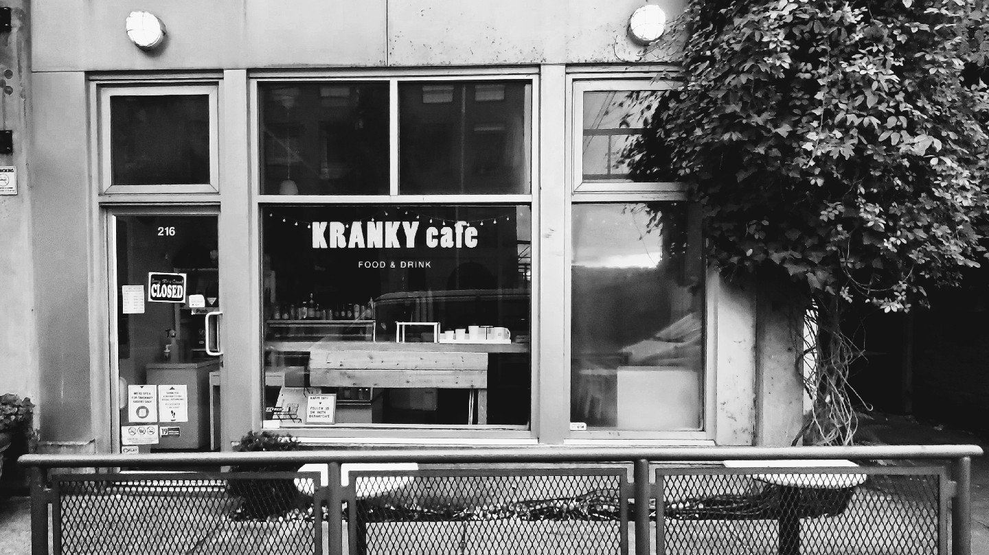 Kranky Cafe in Mount Pleasant: the place