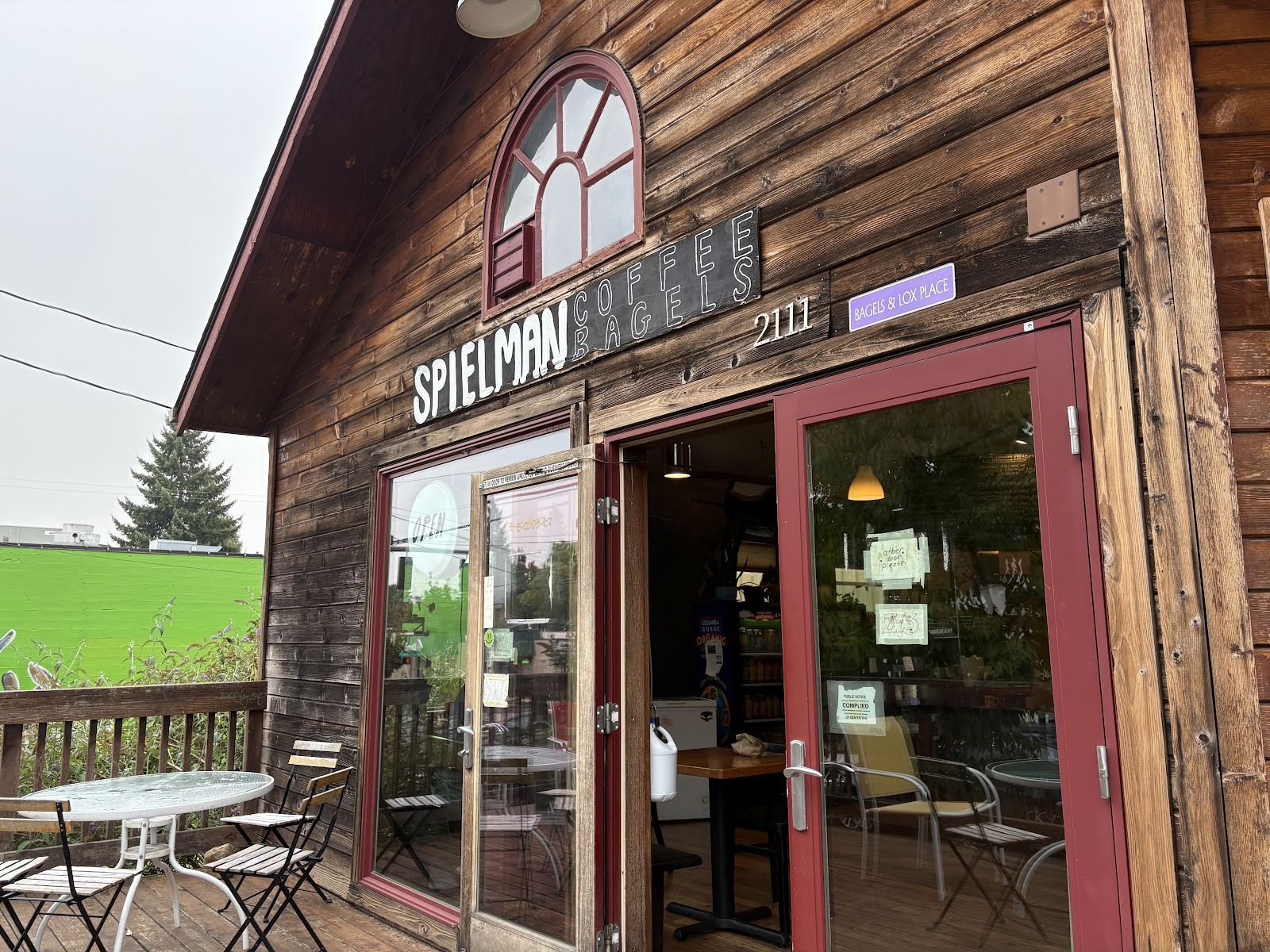 Spielman Bagels and Coffee Roasters: the place