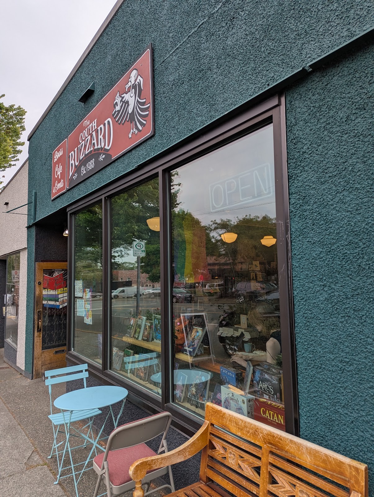 The Couth Buzzard - Books & Community: the place