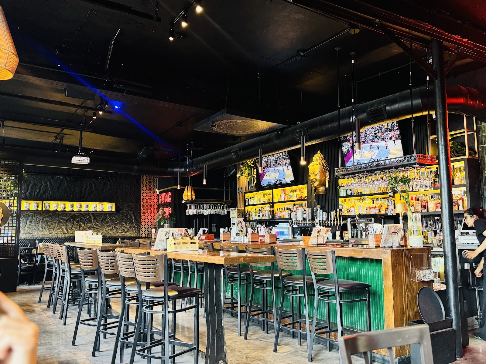 The Funky Buddha: the place