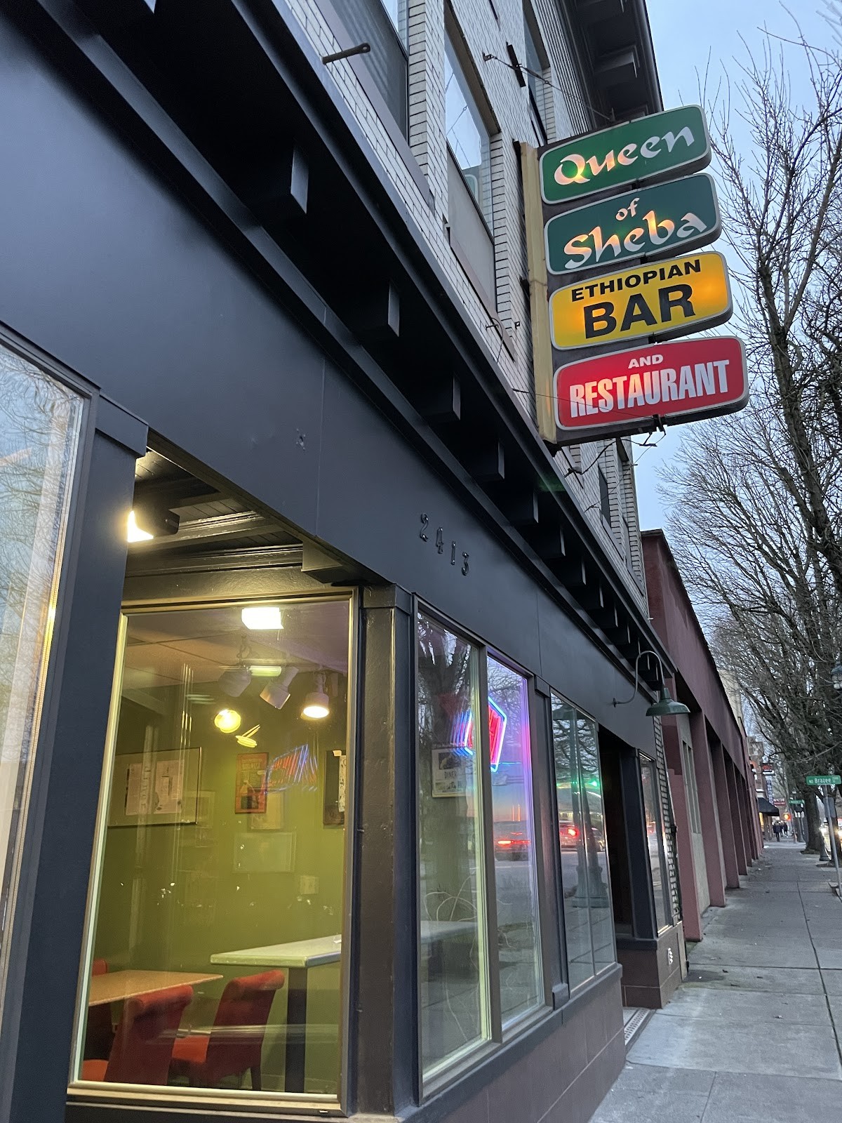 Queen of Sheba Restaurant: the place