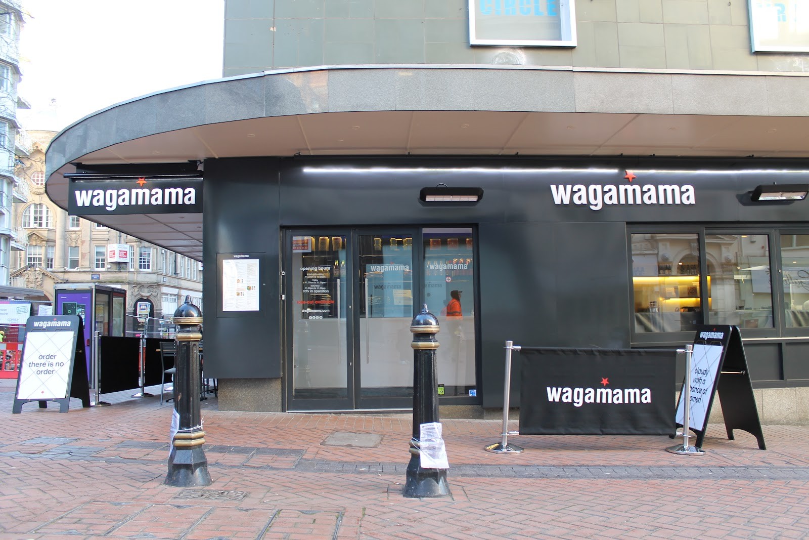 wagamama birmingham new street: the place